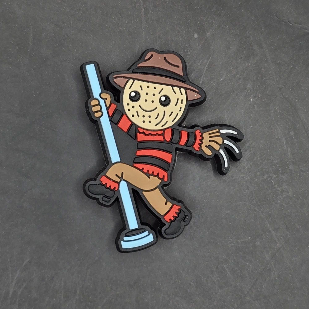 (5/$15) Freddy Krueger Croc Charm